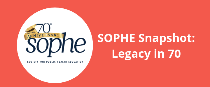 SOPHE 70th anniversary logo