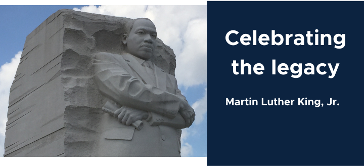 Celebrating MLK Jr Day